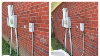 Softwash Before & After Photo